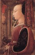 Portrait of a Woman with a Man at a Casement, Fra Filippo Lippi